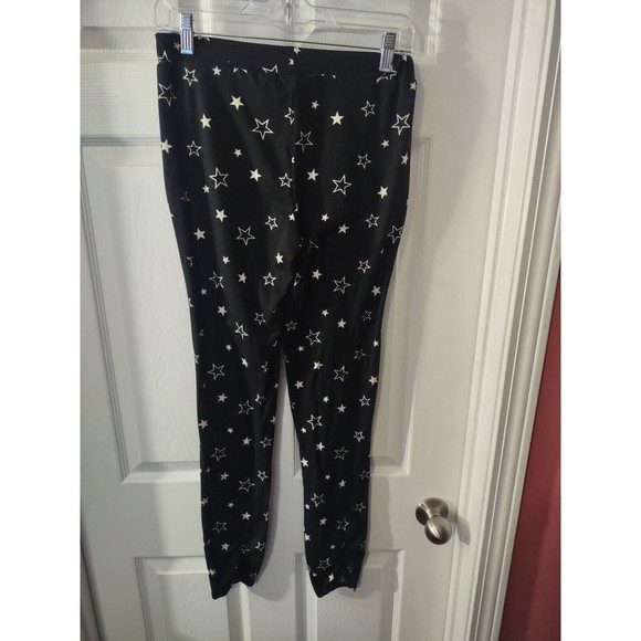 Steve Madden Leggings Size S Black With Stars - Picture 3 of 9